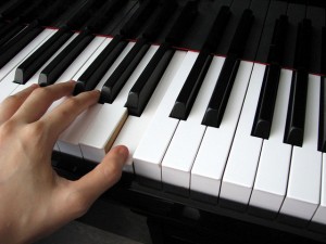 Piano from flicker